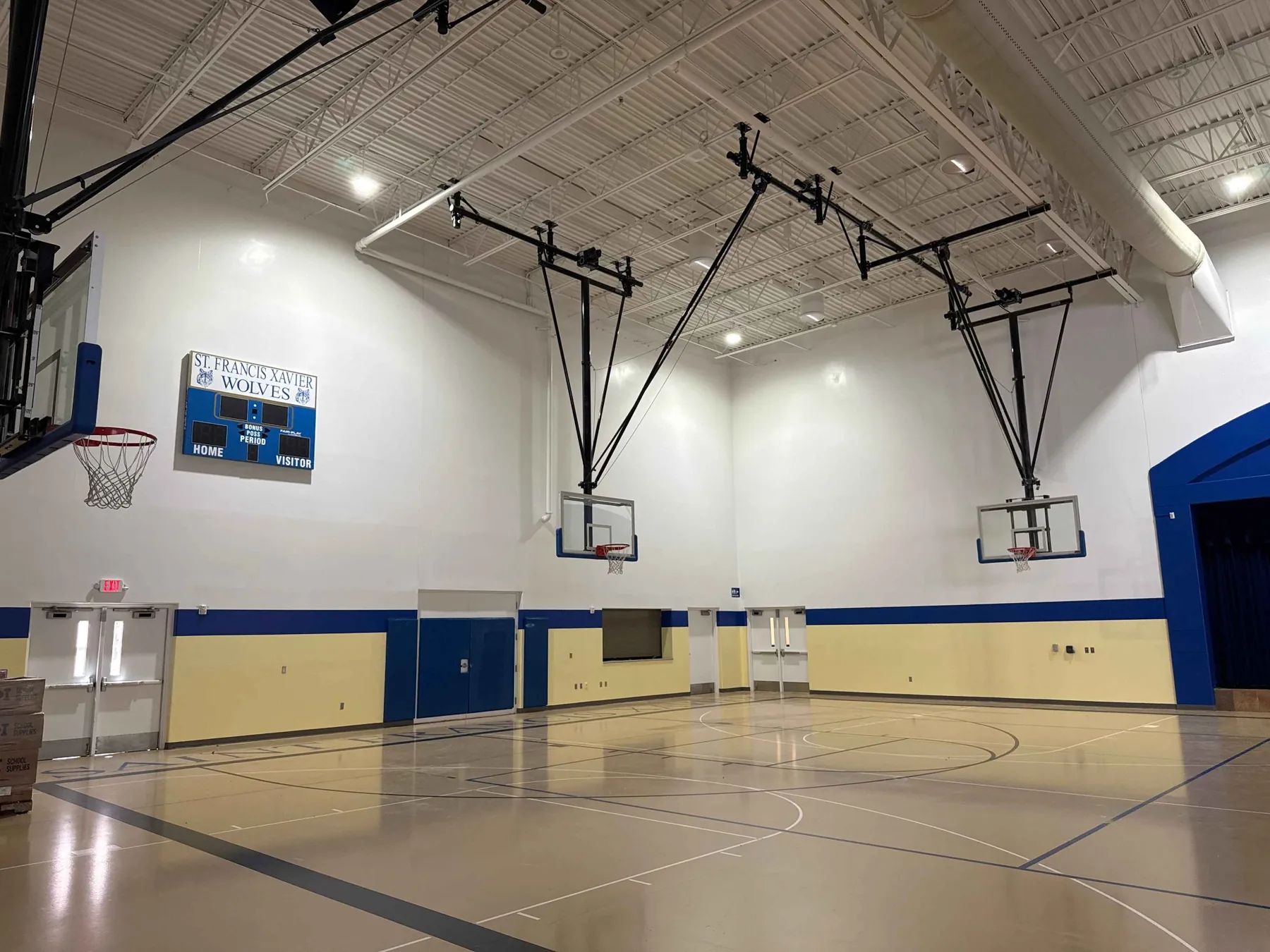School gym painting project